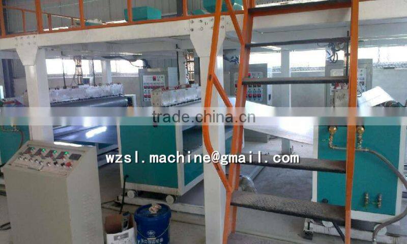 1200mm High Speed High Output Three Layer Air Bubble Film Machine