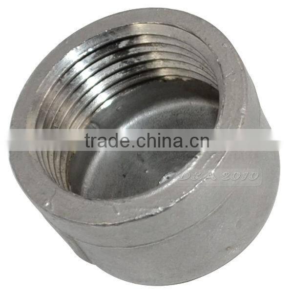 Stainless Steel Pipe Threaded End Cap