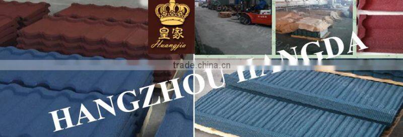 FACTORY DIRECT: NEW Building Material Colorful Stone Coated Metal Roofing Tile Thickness 0.4mm