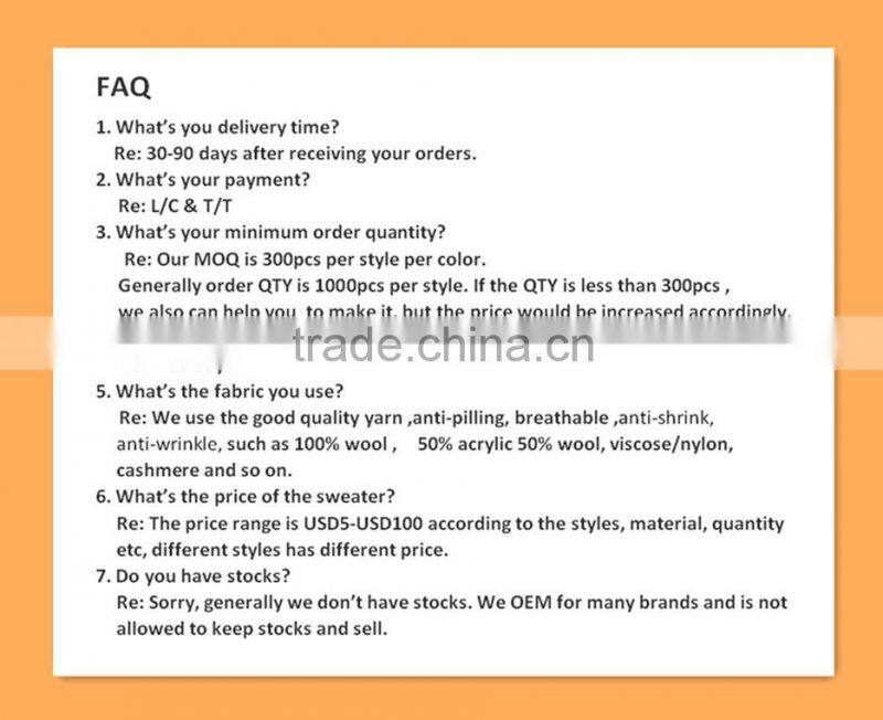 ladies' hot sell knitted sweaters