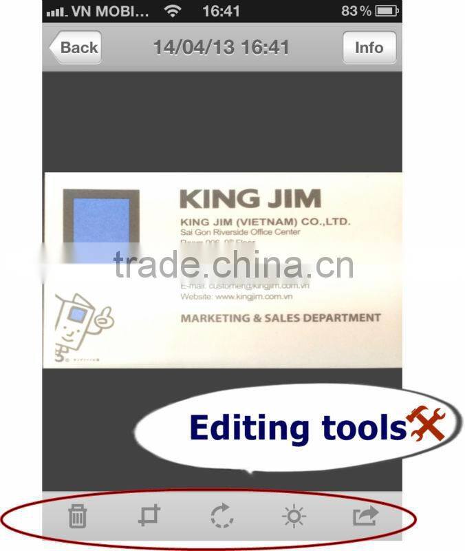 Shot Docs Name Card Holder - Store and find name card easily