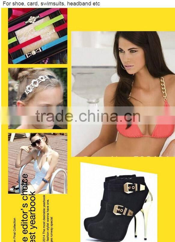 fashion gun color custom buckle for shoes