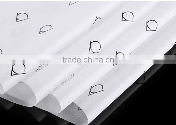 Logo printed Wrapping tissue paper for clothes