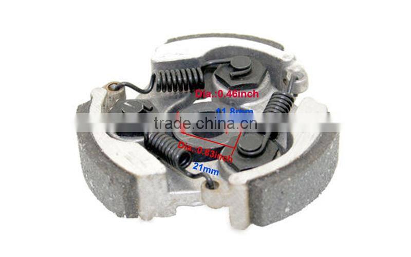 2 stroke clutch for 49cc mini pocket bike engine