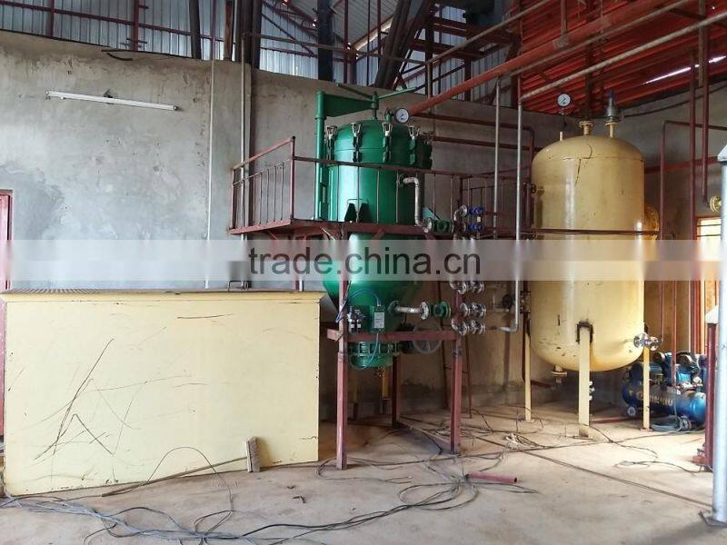 peanut ,soybean and sunflower oil refining machine for all kinds crude oil with BV and CE certification