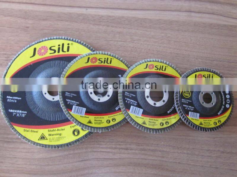 super work performance Double Flap Disc with fiberglass