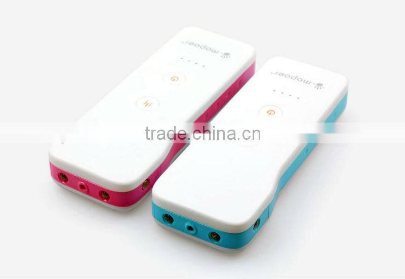 Hot selling Popular design 5200mah mobile power bank for Music Player and Other Digital Devices