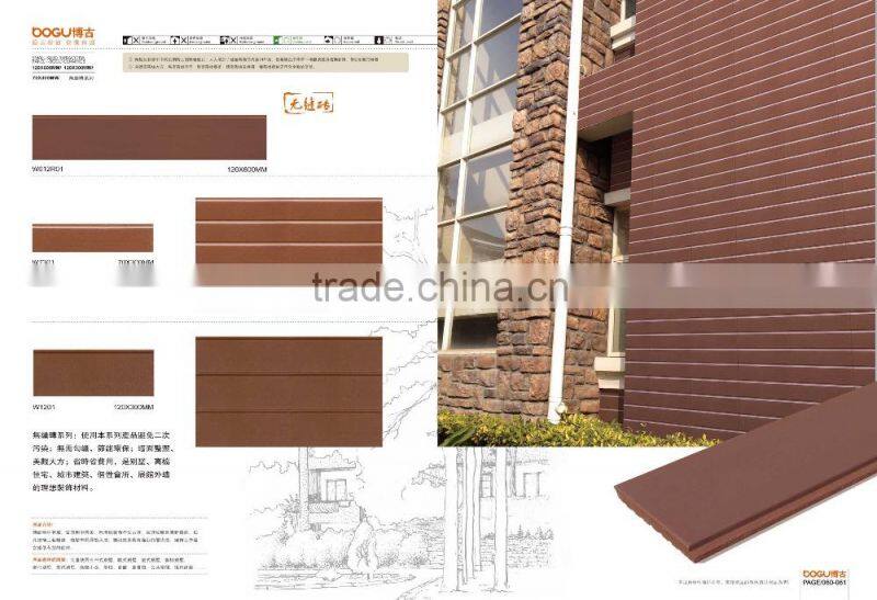 Seamless design decorative outdoor stone wall tiles