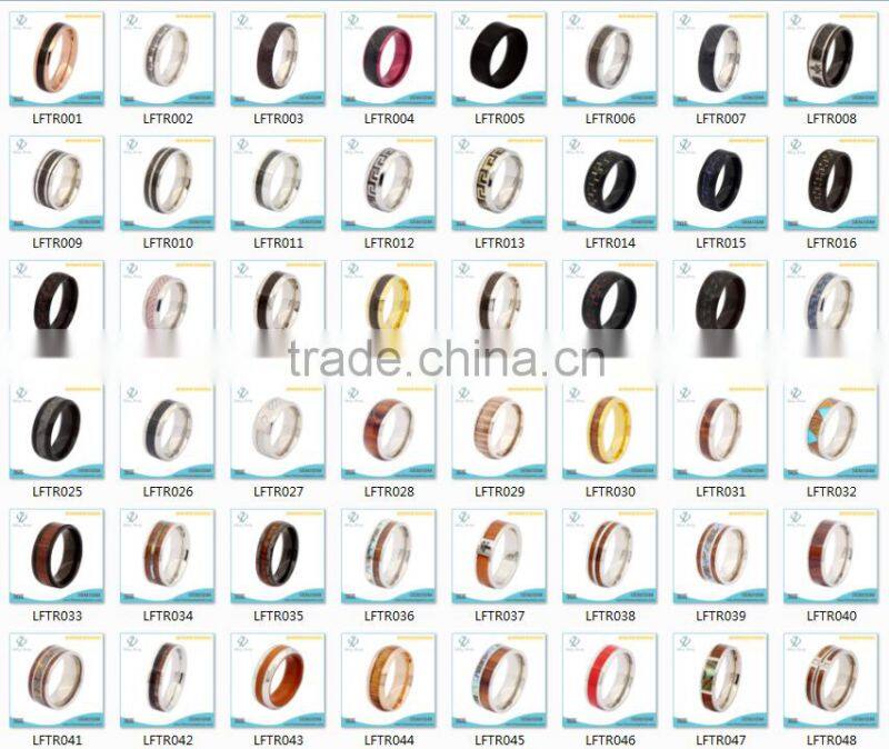 Cool titanium rings for men,antique enamel ring jewelry