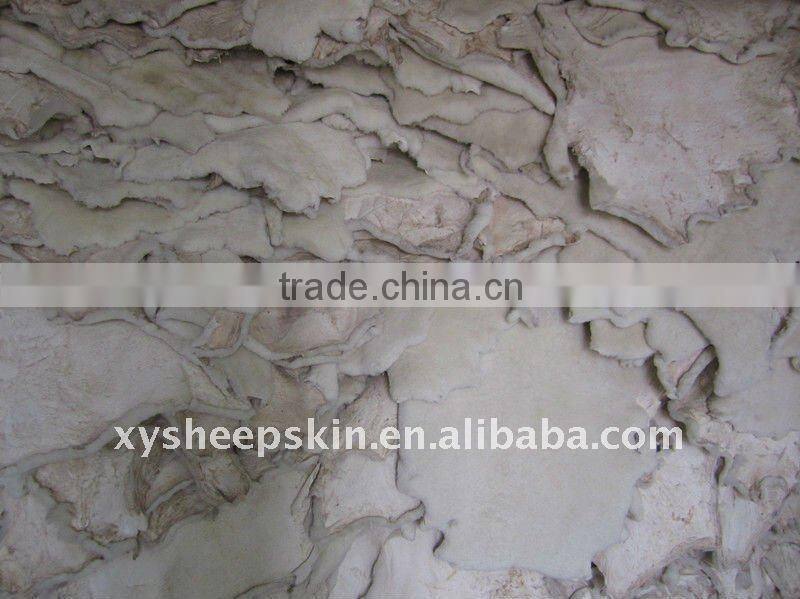 hot sell sheep fur shoe lining exporting to Germany Turkey Finland etc