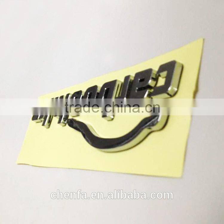 China wholesale 3d adhesive custom car logo