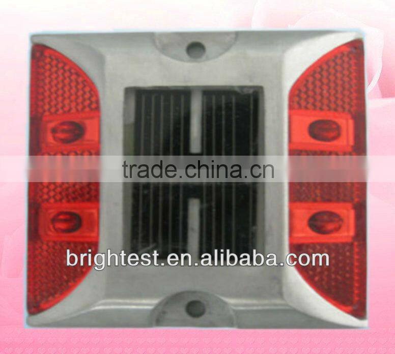 Popular Design High Quality Aluminum Reflective solar led road stud with reflectors