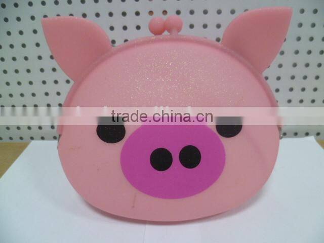 Customized Cheap Pochi Purse Silicone Coin Purse