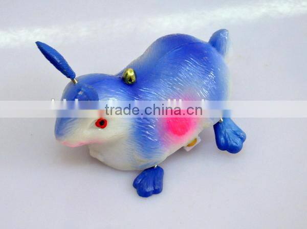 Hot Sale in Russia 4 inch Wholesale Educational Christmas Gift Kids Pull Thread Ship Toys, Rabbit Toy