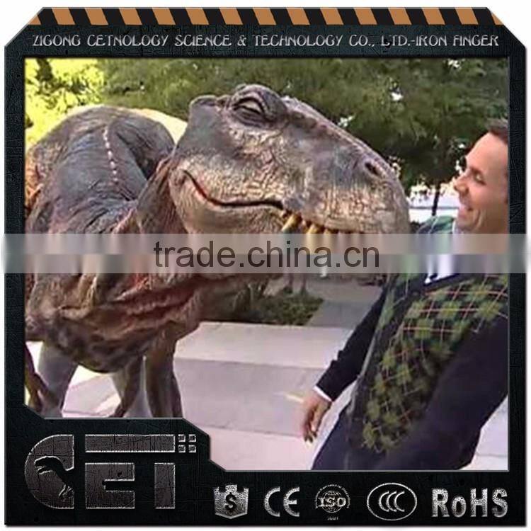 Cetnology-realistic dinosaur costume robotic dinosaur costume new products