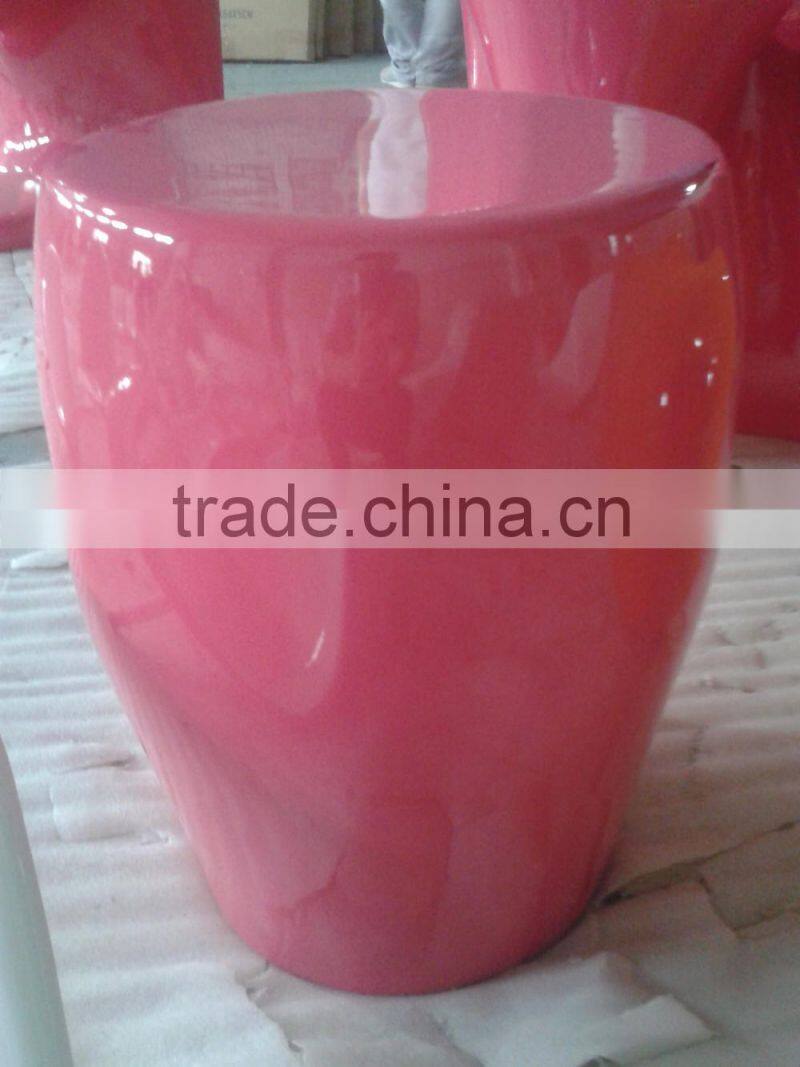 art studio stylish decoration fiberglass face stool