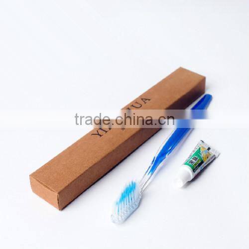 Hotels wholesale disposable toothbrush and toothpaste