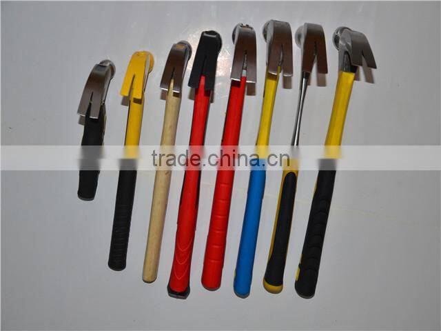 Professional mini/polishing/fiberglass/drop forged steel/pile/best and high claw hammer