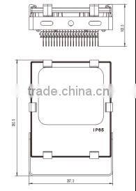 50w LED flood Light with fin radiator