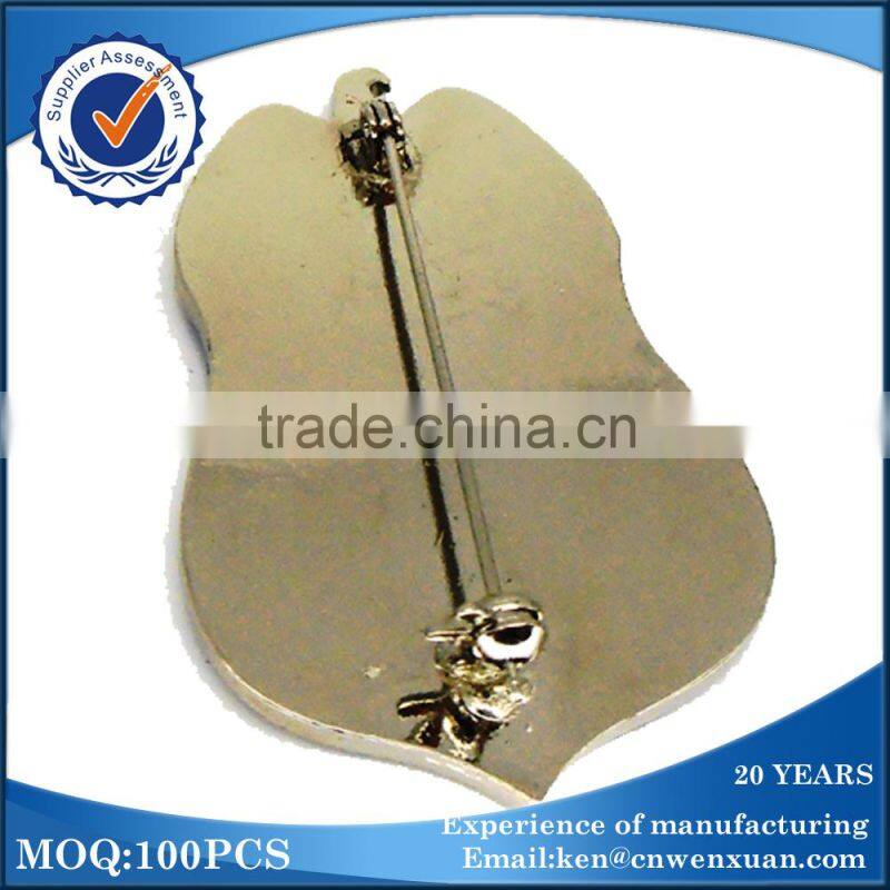 soft enamel label pin,wholesale custom label pin