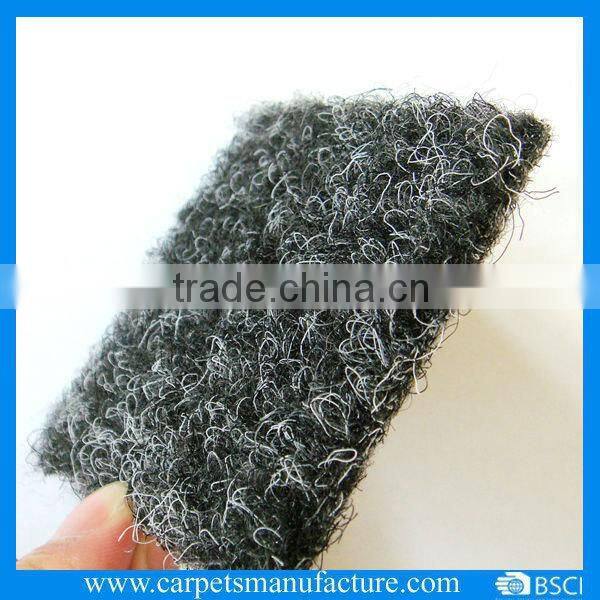 Non-woven needle punched polyester frieze carpet