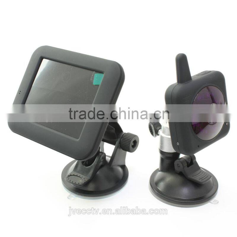 car baby video monitor 3.5 inches LCD screen Wireless Baby Monitor 2.4g wireless digital lcd baby monitor