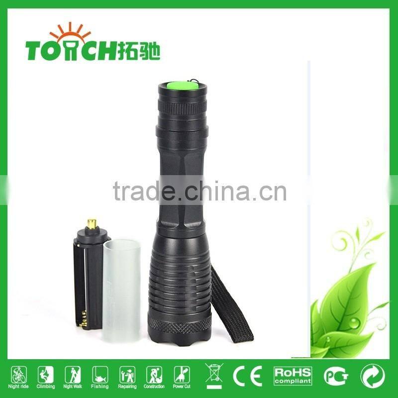 Bicycle Lights High Power Flashlight T6 LED Flashlight Zoomable Torch Waterproof 18650 lamp Flashlights