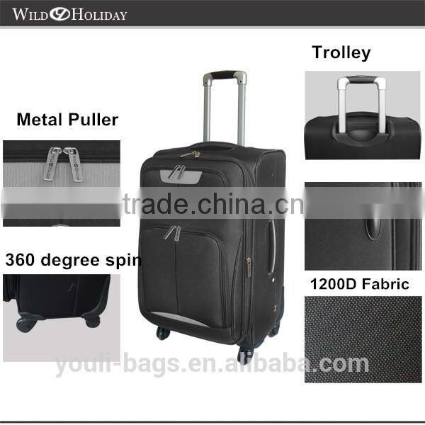 2015 Business Hot Design trolley luggage sets