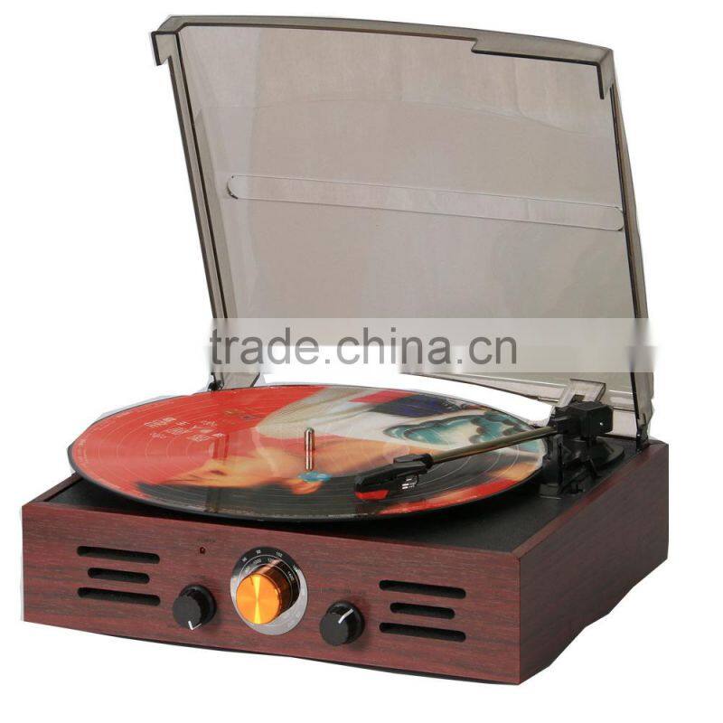 Digital USB Vinyl record turntable player with lp to MP3