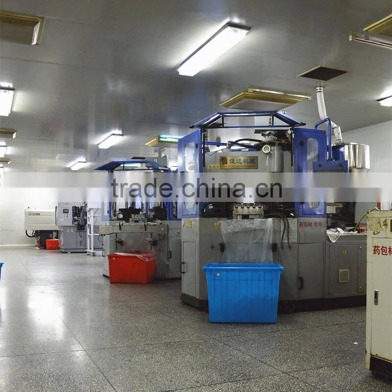 Rounds with White Ribbed Induction Lined Caps plastic white HDPE Pharmaceutical bottle