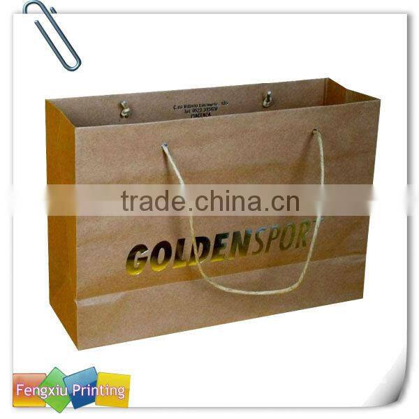 Ecofriendly Kraft Paper Bag with Full Color Printing