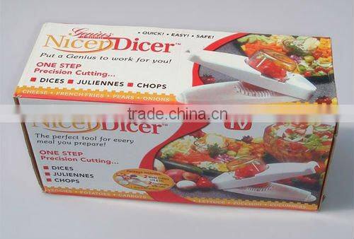 2015 PLASTIC SUPPER HAND OPERATED VEGETABLE CUTTER