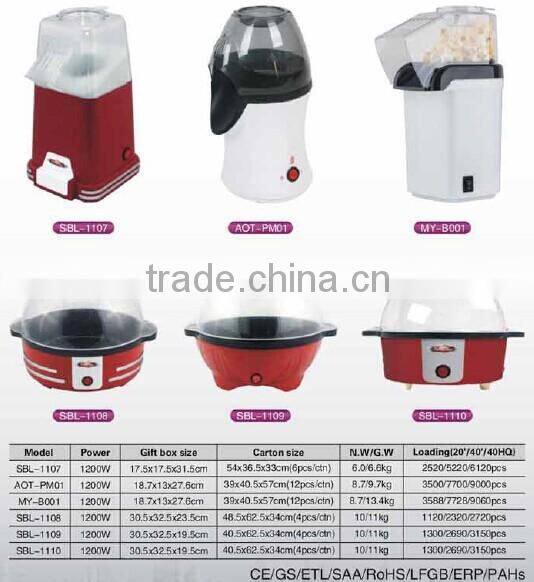 Hot Air Popcorn Maker