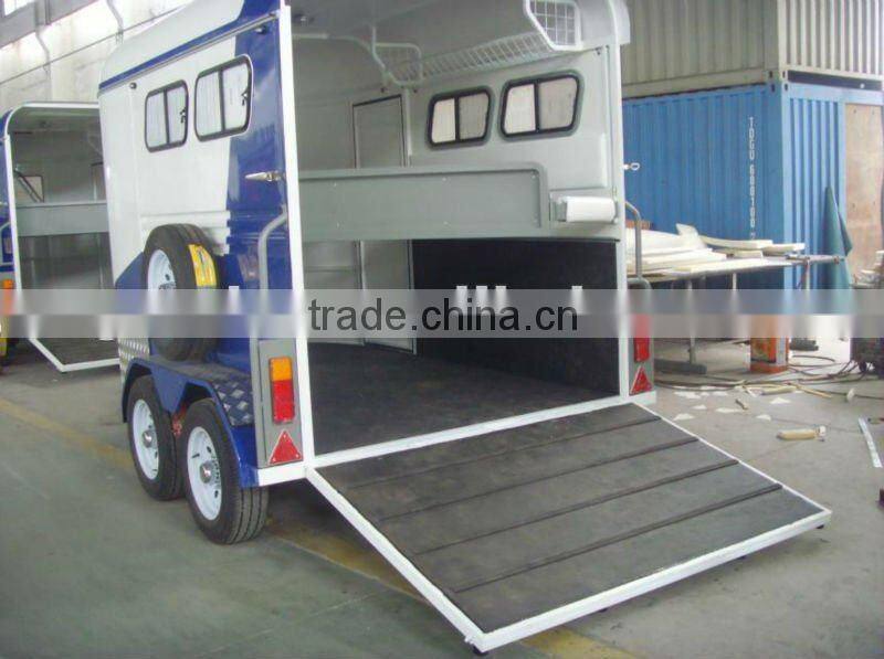 Horse Trailer 2 Horse Angle Load With Pop Up Door