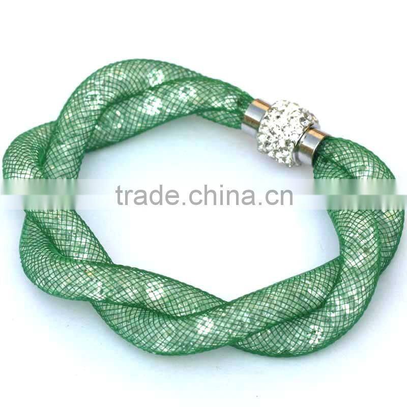 Crystal Beads Stardust Bracelet Slake Wrap Double Tour TENDANCE