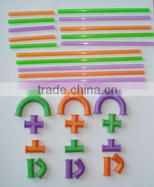 diy crazy straw, plastic drinking straw, diy crazy straw