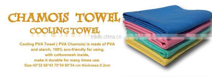 Brand custom shammy towel