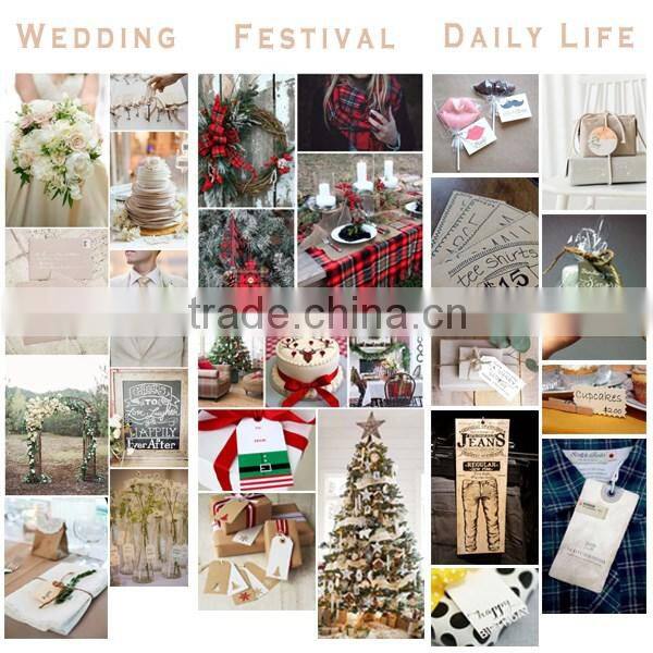 Fancy custom hang tag for Christmas's day