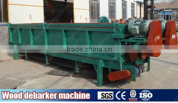 Factory price single shaft wood debarking machine