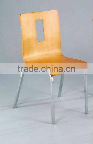 Furniture Metal Tube Bentwood Chair