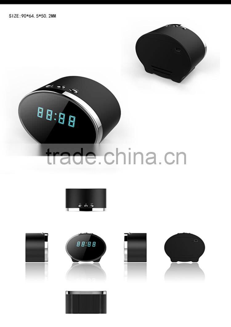 Newest Clock Hidden Camera Wifi Night Vision Top Quality Wireless Clock Camera