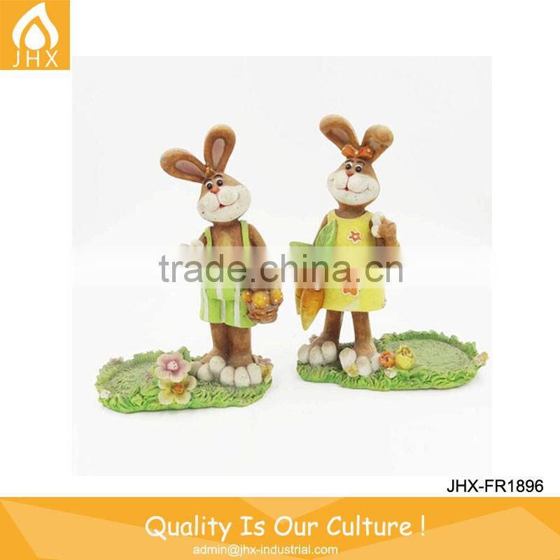 New Design Plastic Bunny Toy for Easter Decoration