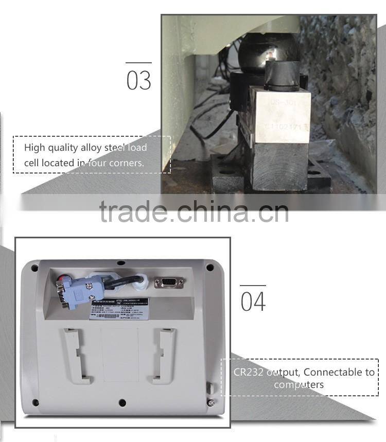 100t Electronic Weighing Loadometer Truck Weighbridge Scale