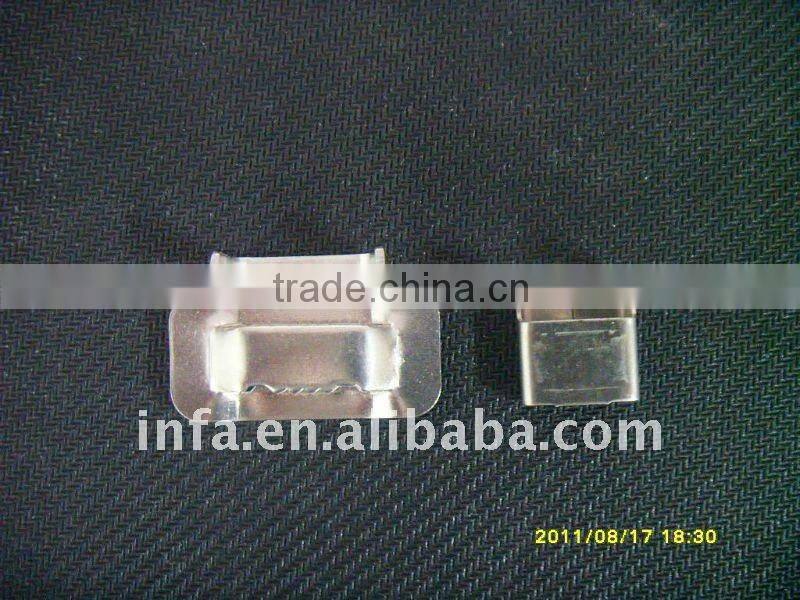 stainess steel strapping belt buckles