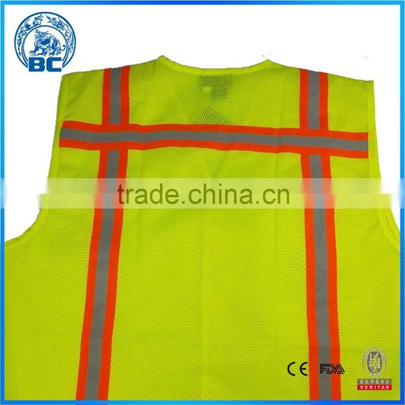 Hot Selling Custom Logo Reflective Vest Safety Reflective Vest