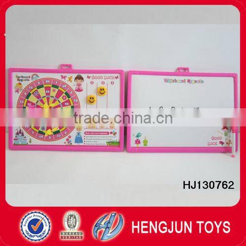 EN71/HR4040/7P magnetic dart board game with drawing board