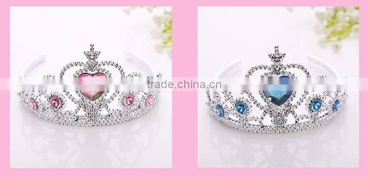 Ice and snow country children's crown The little girl tire Hair head hoop wholesale