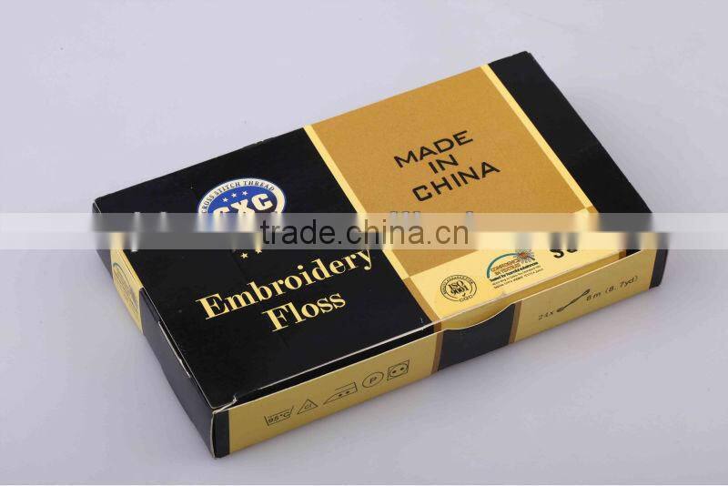 100% cotton superior craft thread for bracelet