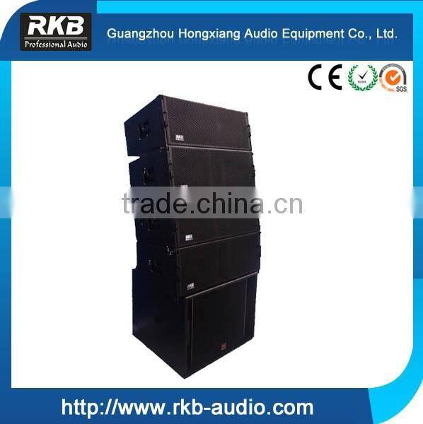 LA-25 double 10 inch 800 watts RMS passive line array speakers