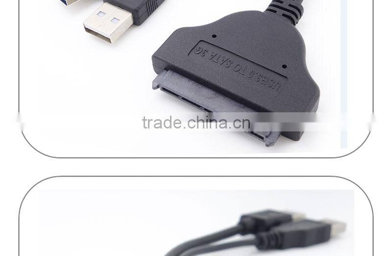 Vision latest 7+15pin USB3.0 HDD cable for 2.5'' HDD